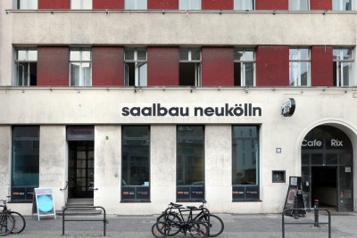 Frontansicht der Galerie im Saalbau